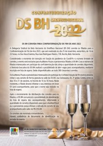 DS BH convida para Confraternização de Fim de Ano 2022