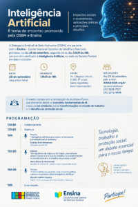 Inteligência Artificial é tema de encontro promovido pela DSBH e Ensina